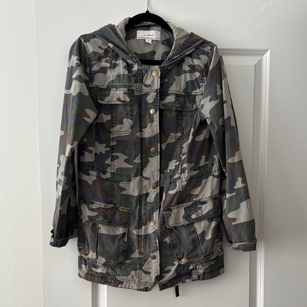 Caslon (Nordstrom) Women's Camouflage Jacket
